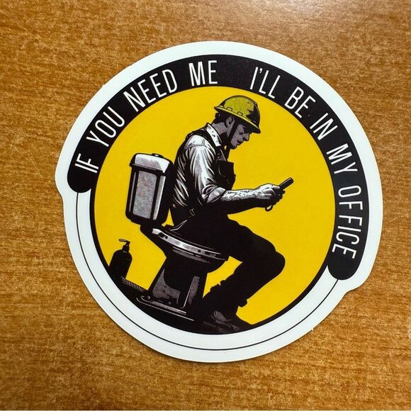 Humorous Office‎ Sticker - Picture 1 of 1